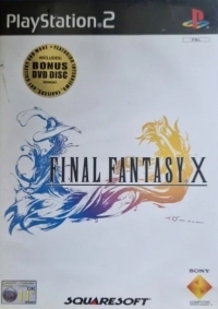 Final Fantasy X (ELSPA rating) Box Art