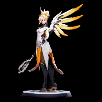 Overwatch Mercy Statue Box Art