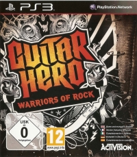 Guitar Hero: Warriors of Rock (Not for Resale) Box Art