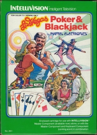 Las Vegas Poker & Blackjack (white label) Box Art