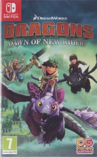 DreamWorks Dragons Dawn of New Riders Box Art