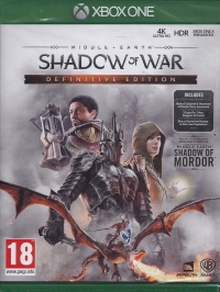 Middle-Earth: Shadow of War: Definitive Edition Box Art