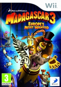 Madagascar 3: Europe's Most Wanted Box Art
