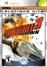 Burnout 3: Takedown - Platinum Hits Box Art