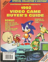 Electronic Gaming Monthly's 1992 Video Game Buyer's Guide Box Art