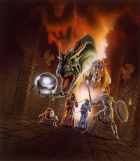 Dragon's Fury - Promotional poster Box Art