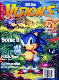 Sega Visions February/March 1994 Box Art