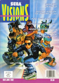 Sega Visions May/June 1992 Box Art
