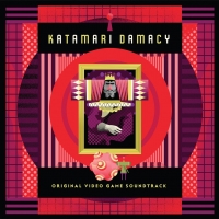 Katamari Damacy Original Video Game Soundtrack (green/orange swirl) Box Art