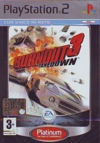 Burnout 3: Takedown - Platinum [IT] Box Art