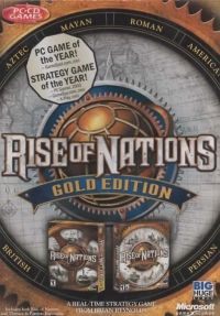 Rise of Nations: Gold Edition Box Art
