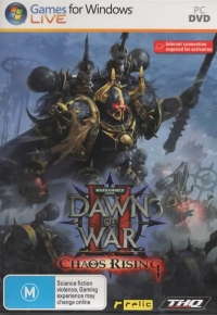 Warhammer 40,000: Dawn of War II - Chaos Rising Box Art