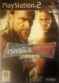 WWE Smackdown vs Raw 2009 [FI][SE][DK][NO] Box Art
