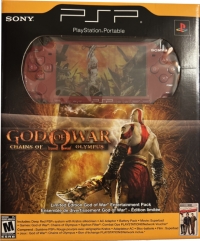 Sony PlayStation Portable PSP-2001ZD - God of War: Chains of Olympus Box Art