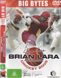 Brian Lara International Cricket 2005 Box Art