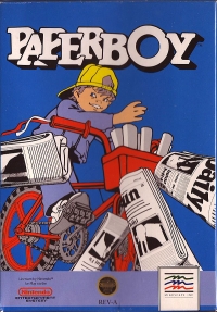 Paperboy (round seal) Box Art