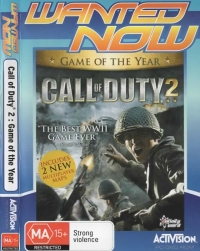 Call of Duty 2: Game of the Year - Wanted Now Box Art