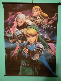 Legend of Zelda, The:  Hyrule Warriors Trio Wall Scroll Box Art