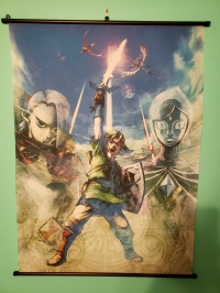 Legend of Zelda, The:  Link from Skyward Sword Key Art Wall Scroll Box Art