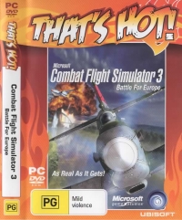 Combat Flight Simulator 3: Battle for Europe - That's Hot! Box Art