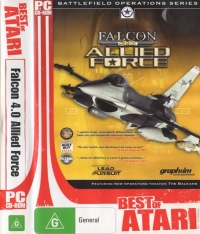 Falcon 4.0: Allied Force - Best of Atari Box Art
