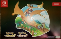 Pokemon Let's Go Pikachu & Let's Go Evee! Pre-order Poster Box Art
