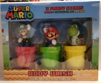 Super Mario Body Wash Box Art