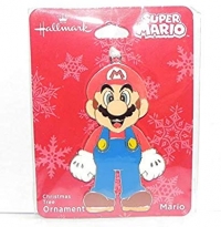 Hallmark Super Mario Christmas Tree Ornament (metal & enamel) Box Art