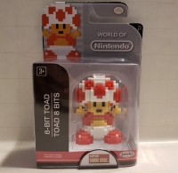 World of Nintendo - 8-bit Toad (blister pack) Box Art
