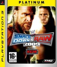 WWE SmackDown vs. Raw 2009 - Platinum Box Art