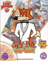 Spy Fox in Dry Cereal Box Art