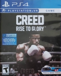 Creed: Rise To Glory (Not for Resale) Box Art