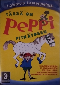 Tässä on Peppi Pitkätossu Box Art