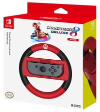 Hori Deluxe Wheel Attachment - Mario Kart 8 Deluxe (Mario) Box Art