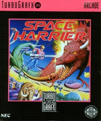 Space Harrier Box Art
