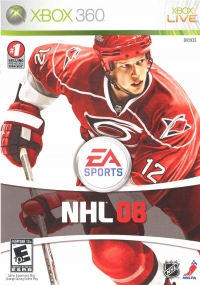NHL 08 Box Art
