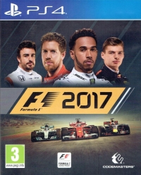Formula 1 2017 Box Art