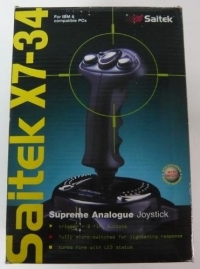 Saitek X7-34 Joystick Box Art