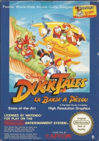 Disney's DuckTales: La Bande a Piscou Box Art