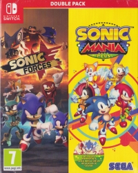 Sonic Forces /  Sonic Mania Plus Double Pack Box Art