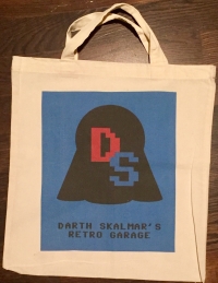Darth Skalmar's Retro Garage Cotton Bag Box Art