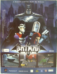 Batman: Vengeance promotional flyer Box Art