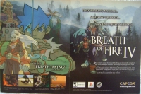 Breath of Fire IV promotional flyer Box Art