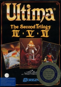Ultima: The Second Trilogy IV-V-VI Box Art