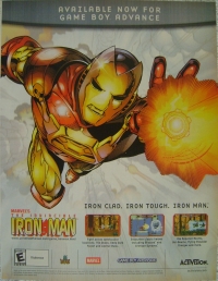 Marvel's The Invincible Iron Man promotional flyer Box Art