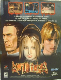 Koudelka promotional flyer Box Art