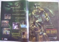 Legacy of Kain: Soul Reaver promotional flyer Box Art