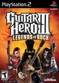 Guitar Hero III: Legends of Rock (Not for Resale) Box Art