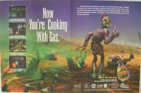 Oddworld: Abe's Exoddus promotional flyer Box Art