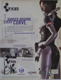 P.N.03 promotional flyer Box Art
